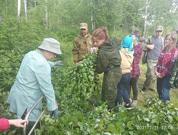 Школьники из Шимановска познакомились с природой и дикими животными заказника Бекельдеуль